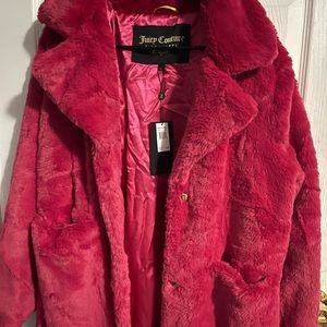Faux fur jacket